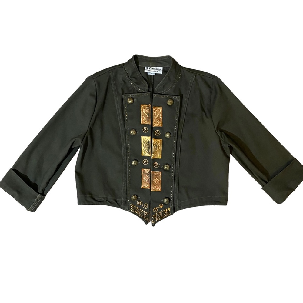 VINTAGE A.C. CLOTHING CROP JACKET SZ M - Picture 15 of 15